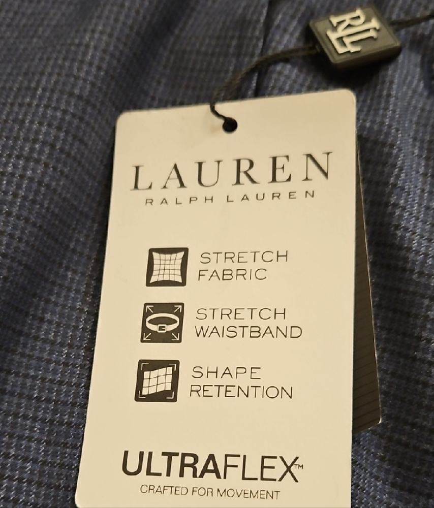 Lauren Ralph Lauren Navy Ultraflex Trousers